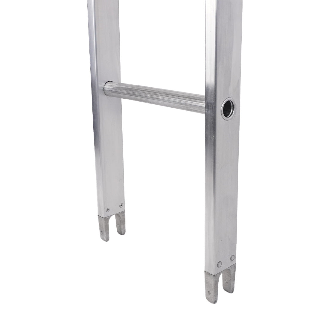Metallic Ladder Aluminum Open Top Section - 8 Foot