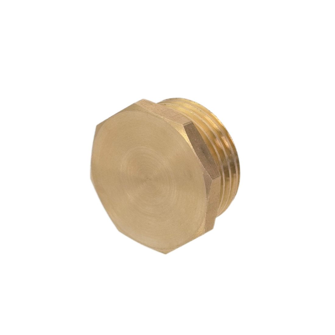 Brass Garden Hose Cap - Male