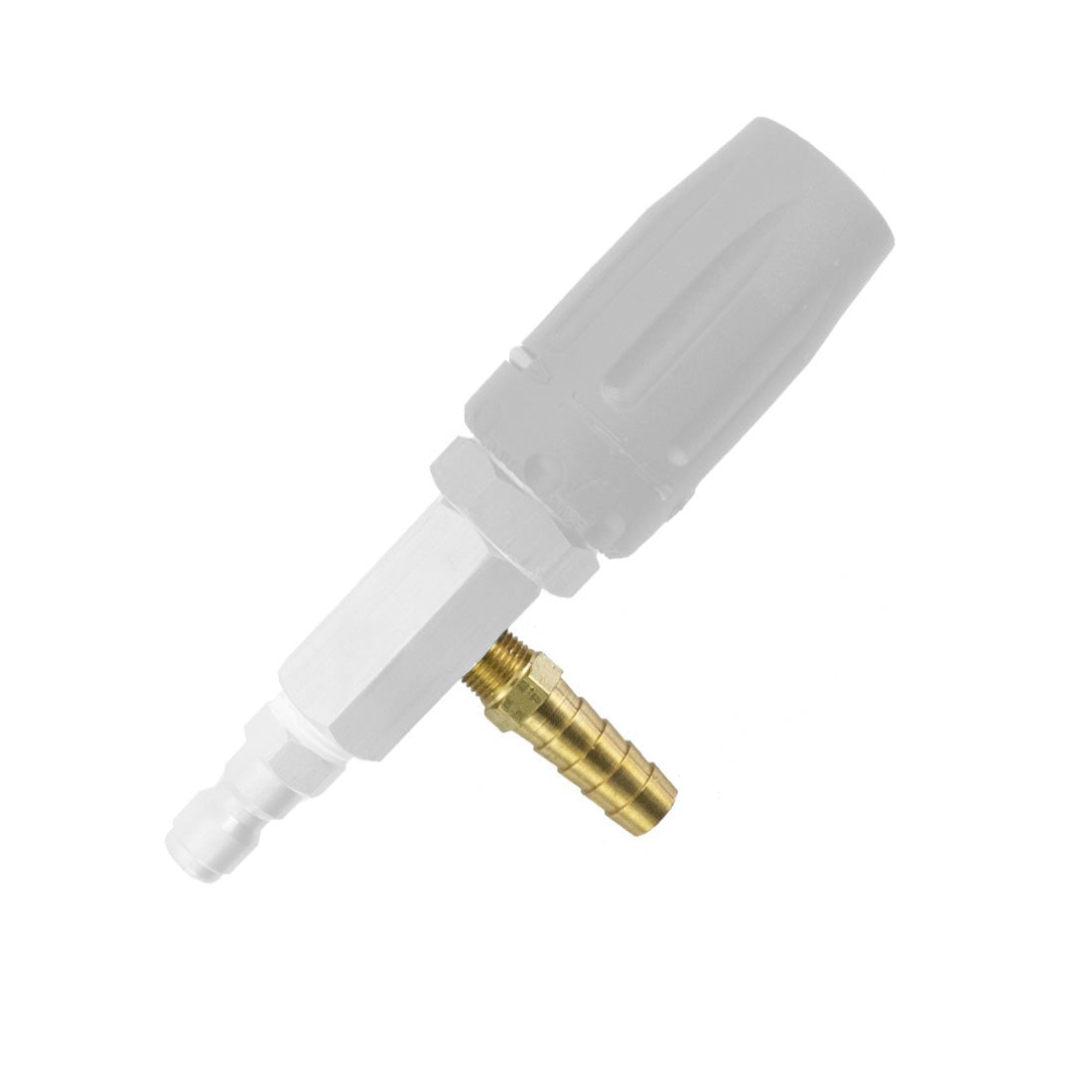 X-Jet Hose Barb - 3/8 Inch x 1/8 Inch