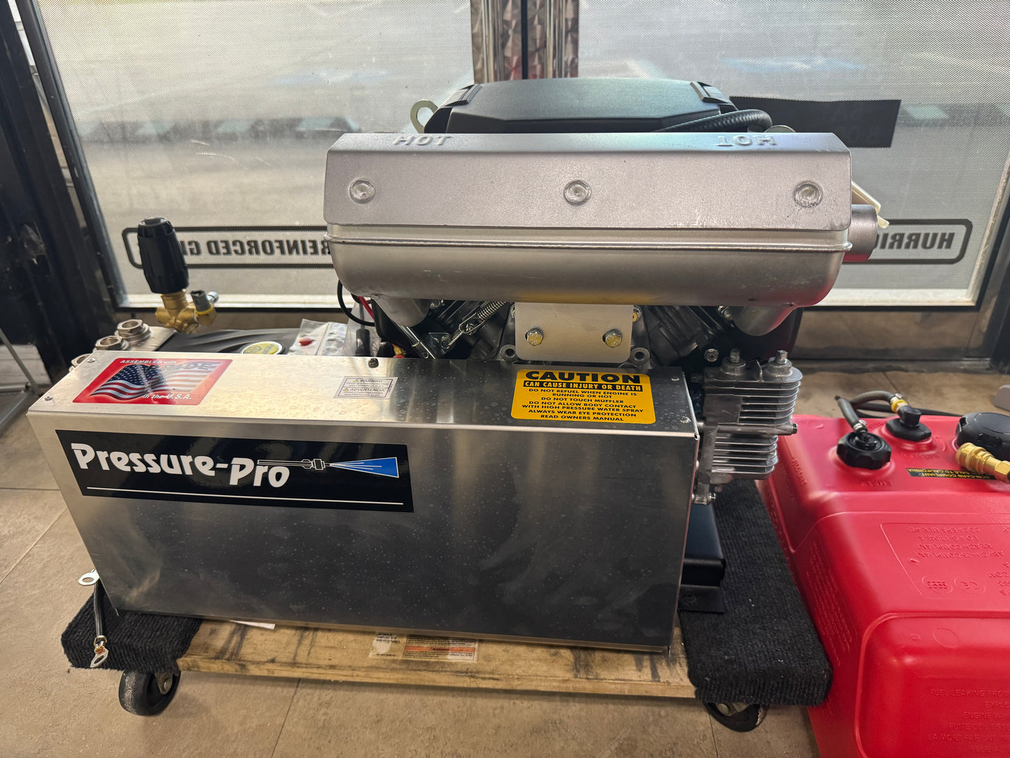 Pressure Pro 8 GPM @ 3500 PSI Pressure Washer – AR/Viper Pump – Model S/VB8035HVEA406 with External Fuel Tank