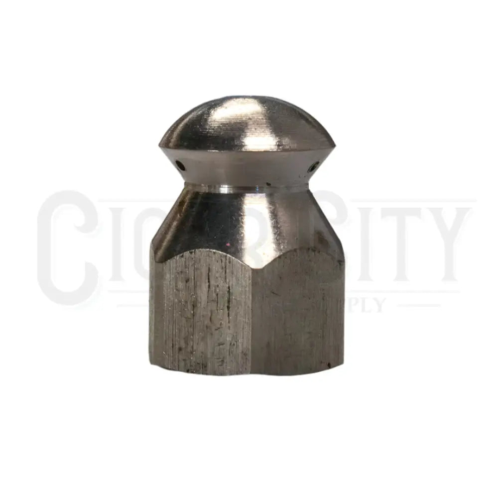 1/4" Fixed 9.5 Sewer Nozzle  Cigarcity Softwash.