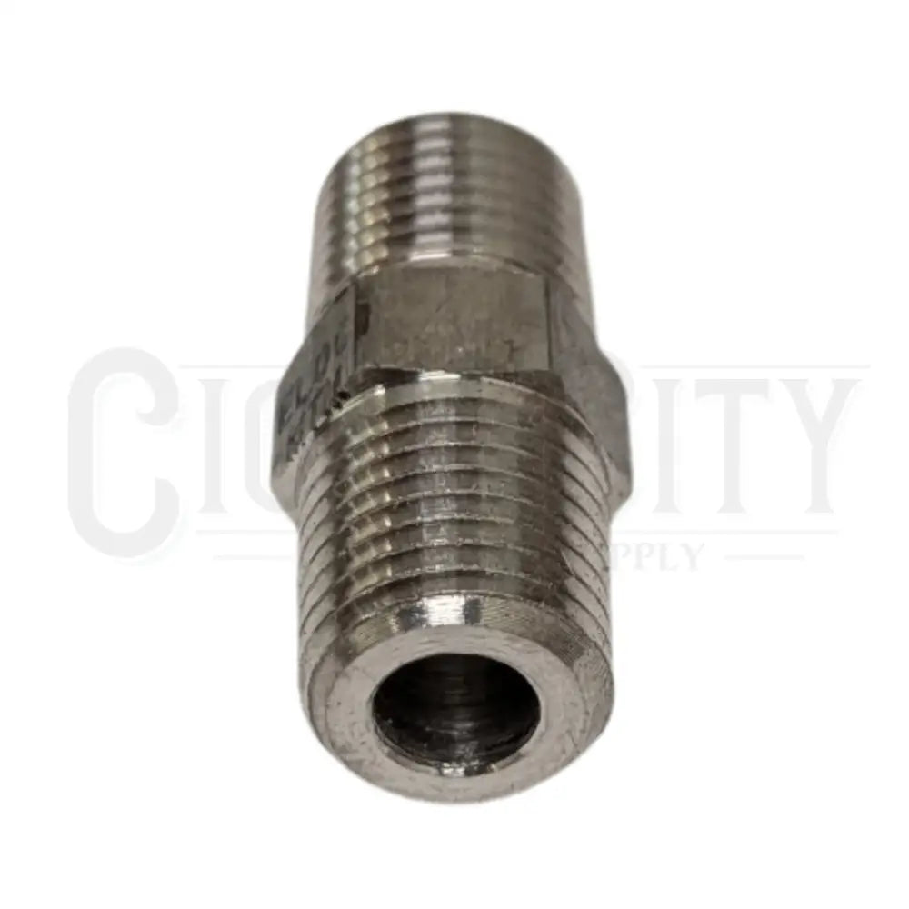 1/4” Steel Hex Nipple 5404-04-04 Fittings