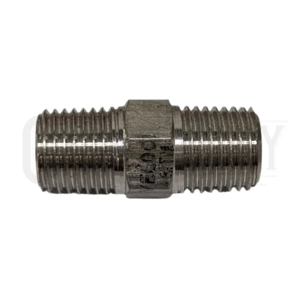 1/4” Steel Hex Nipple 5404-04-04 Fittings