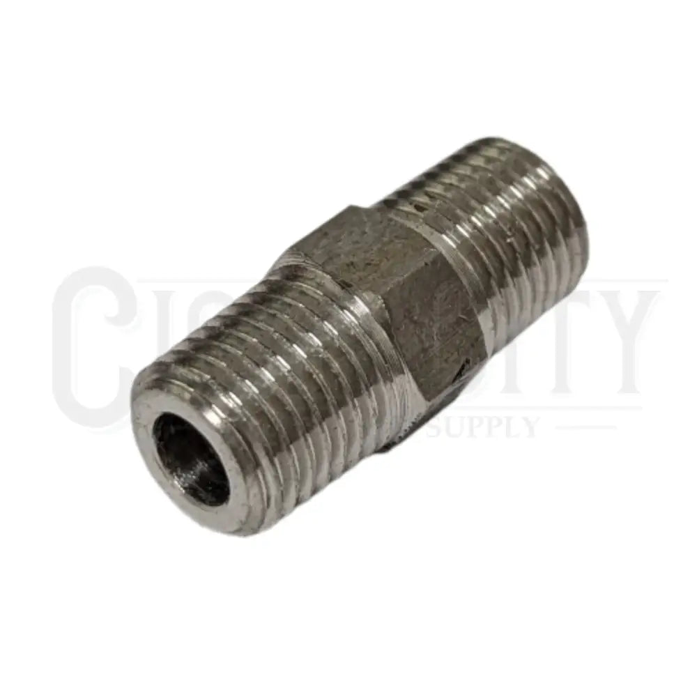 1/4” Steel Hex Nipple 5404-04-04 Fittings