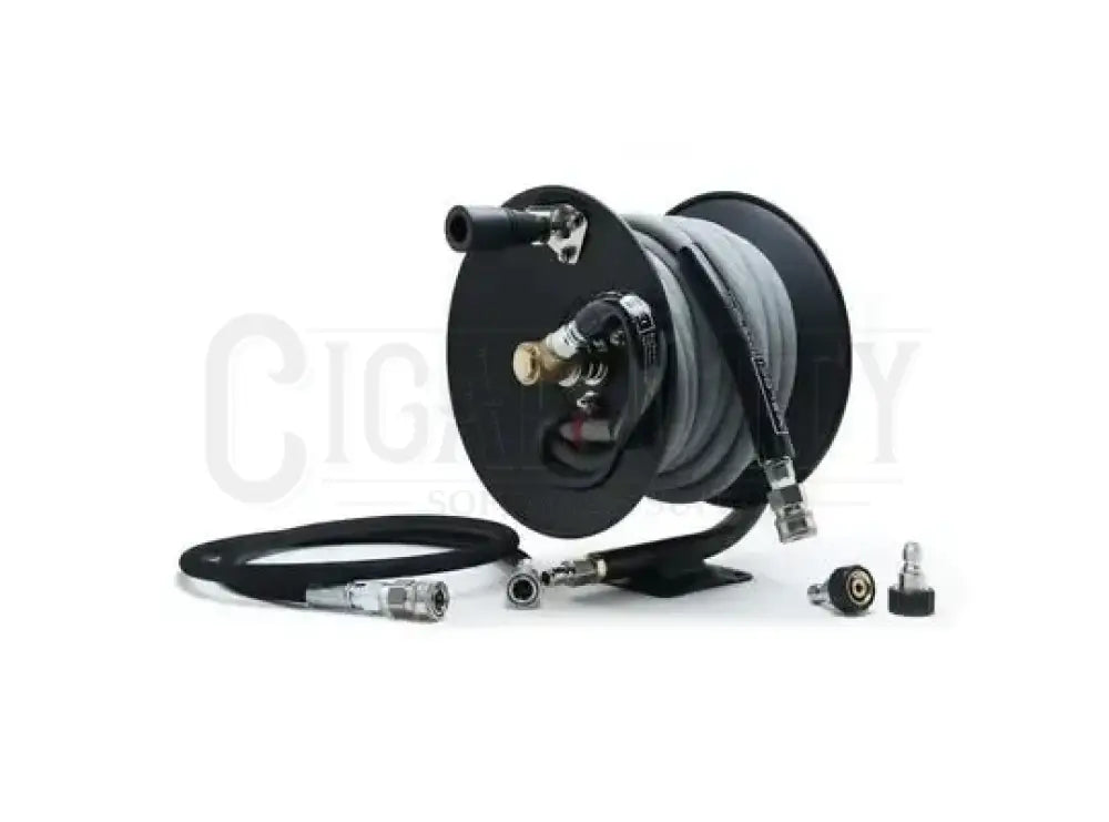 100' Premium Hose Reel Kit - Assembled Cigarcity Softwash.