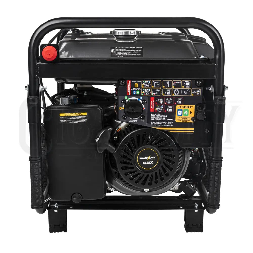 12,500 Watt BE Electric Start Tri-Fuel Generator Generator Cigarcity Softwash.