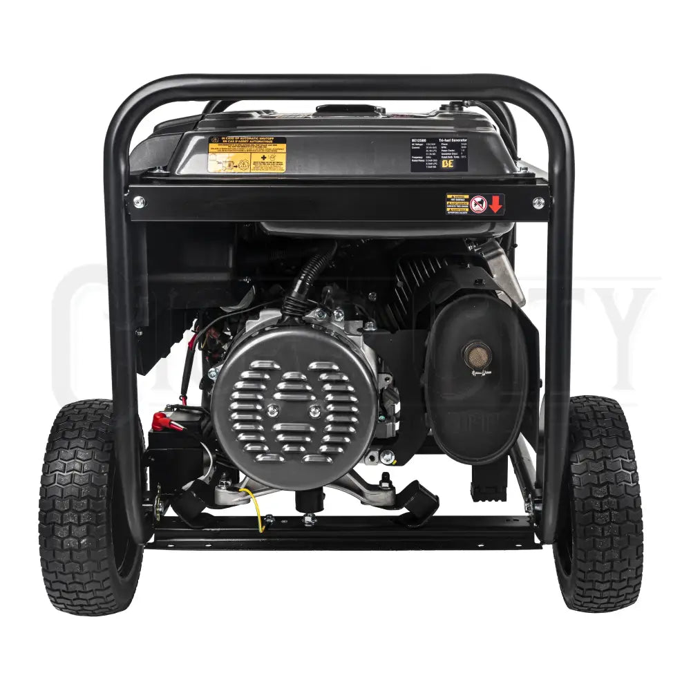 12,500 Watt BE Electric Start Tri-Fuel Generator Generator Cigarcity Softwash.
