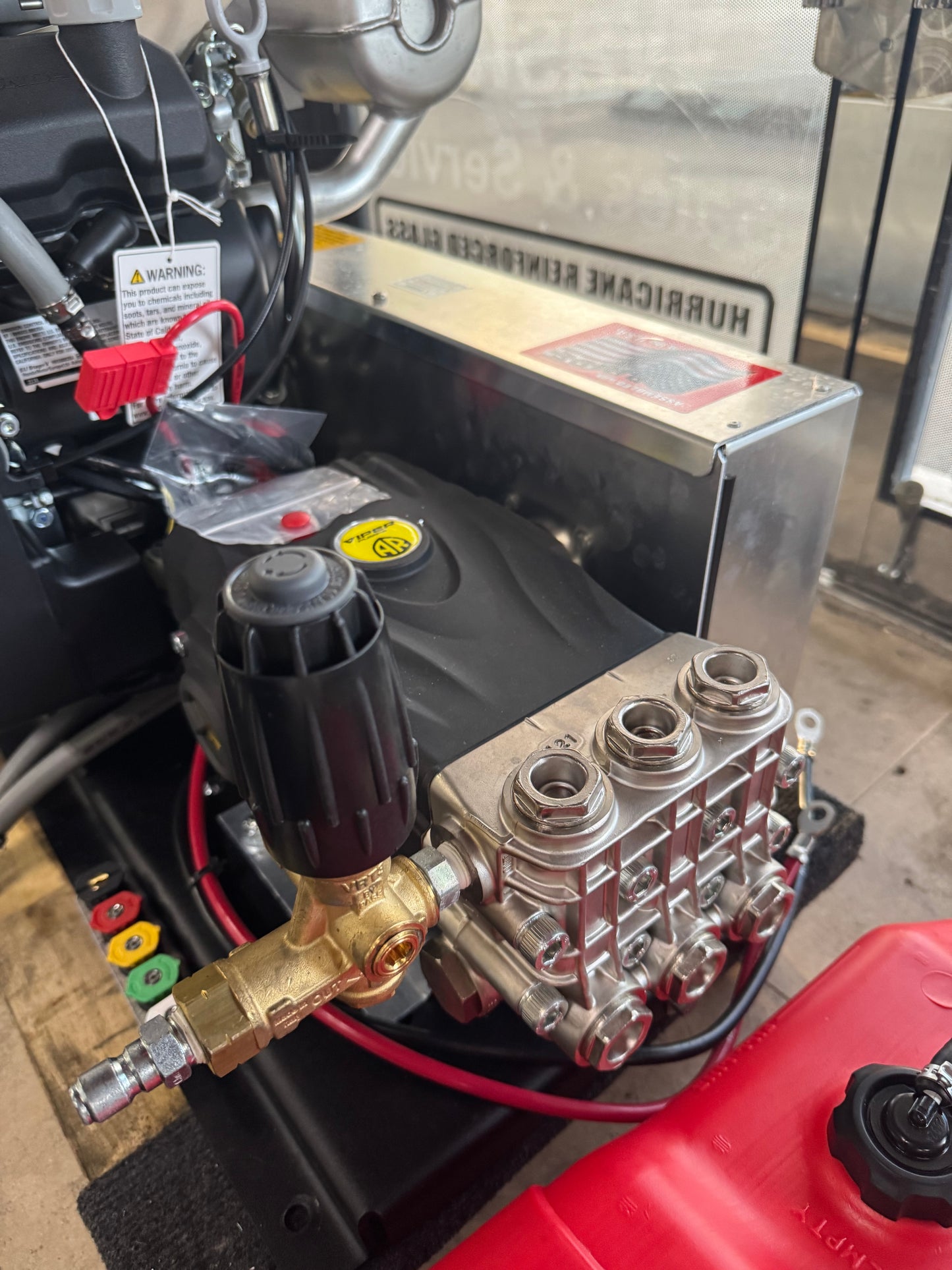 Pressure Pro 8 GPM @ 3500 PSI Pressure Washer – AR/Viper Pump – Model S/VB8035HVEA406 with External Fuel Tank