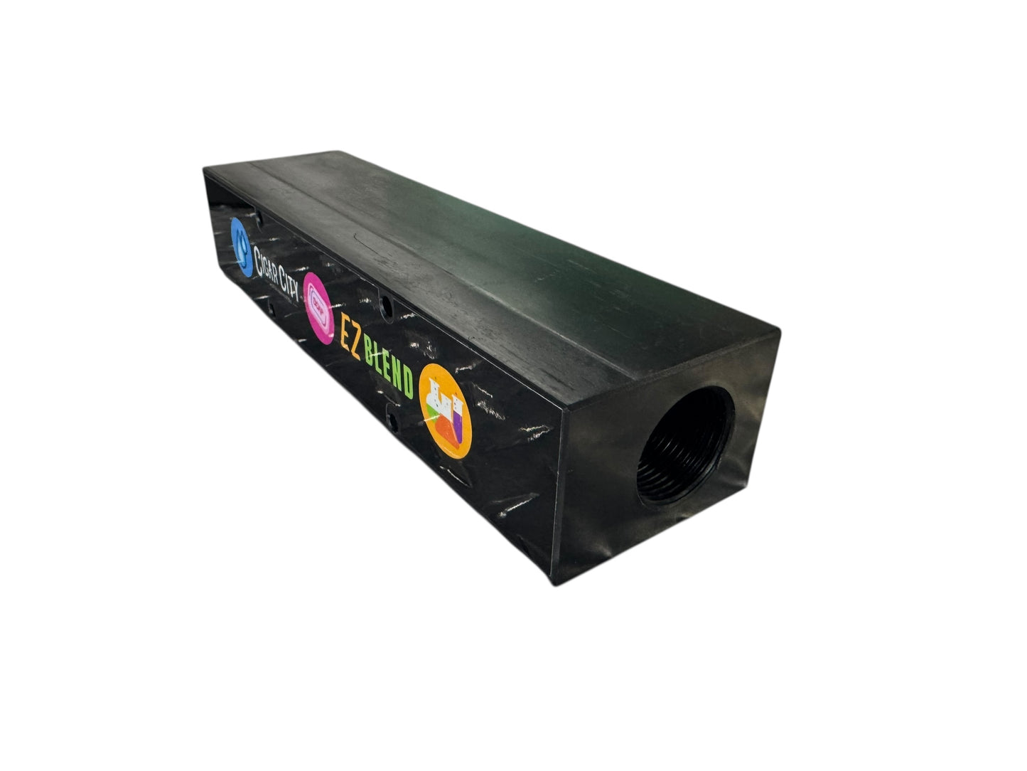 3 Port Softwash Mixing Manifold Block – Black Polypropylene Chemical Selector