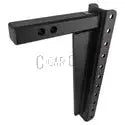 2.0" Heavy Duty 16" Drop/Rise Hitch Cigarcity Softwash