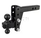 2.0" Heavy Duty 4" Drop/Rise Hitch Cigarcity Softwash