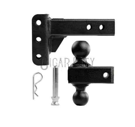 2.0" Light Duty 2" Drop/Rise Hitch Cigarcity Softwash