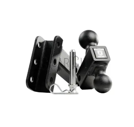 2.0" Light Duty 2" Drop/Rise Hitch Cigarcity Softwash