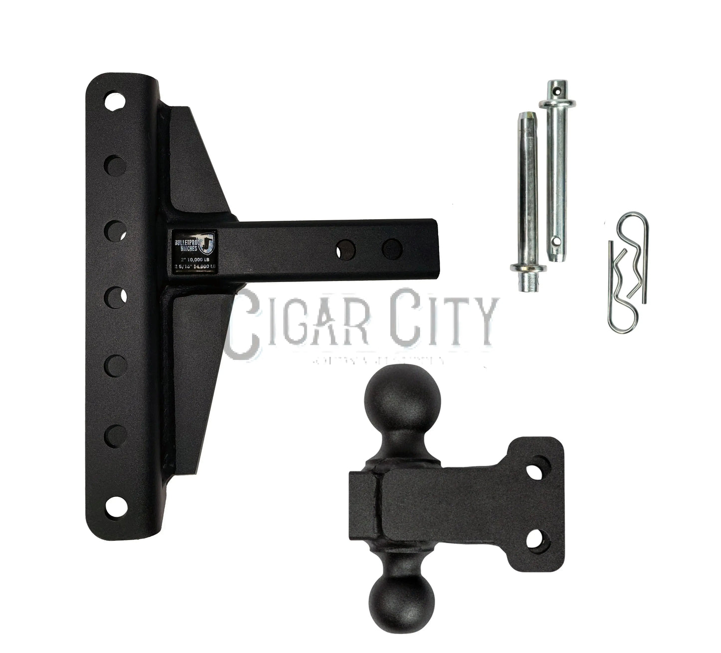 2.0" Medium Duty 4" & 6" Offset Hitch Cigarcity Softwash