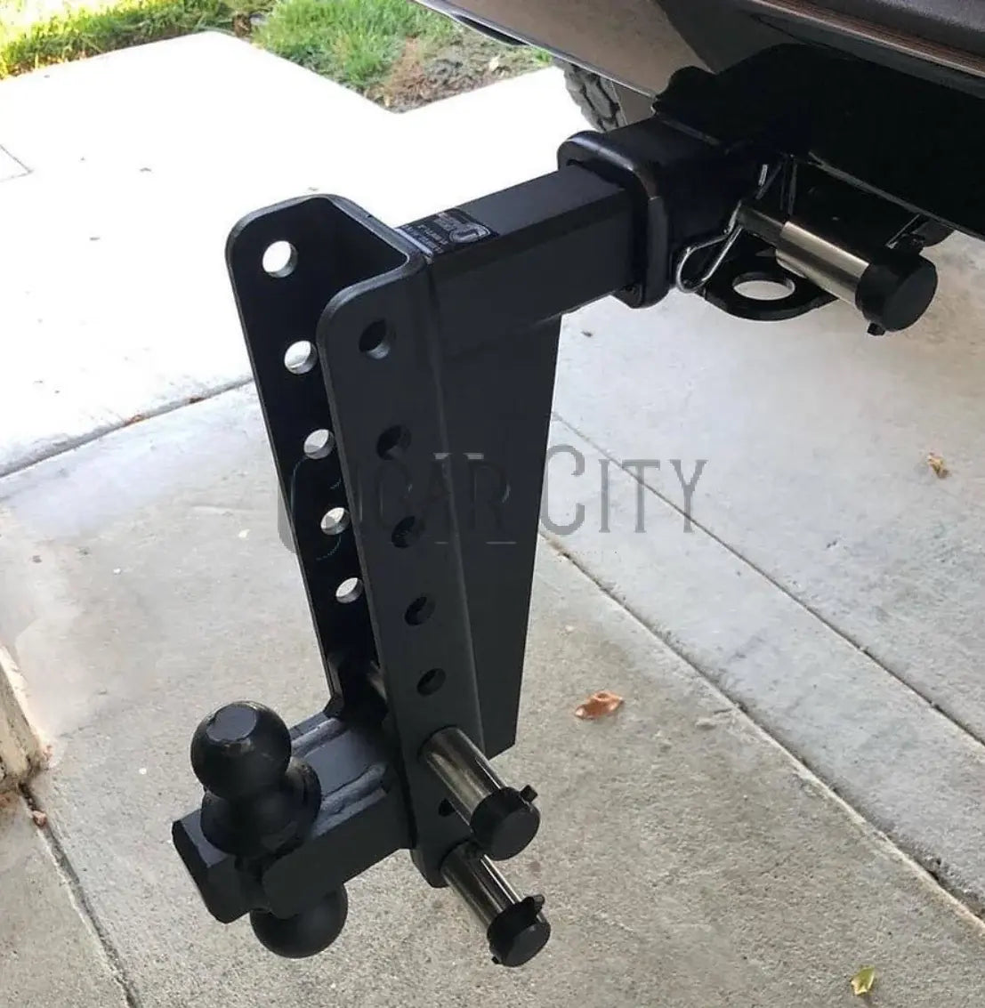 2.5" Heavy Duty 10" Drop/Rise Hitch — Bulletproof Hitches Cigarcity Softwash