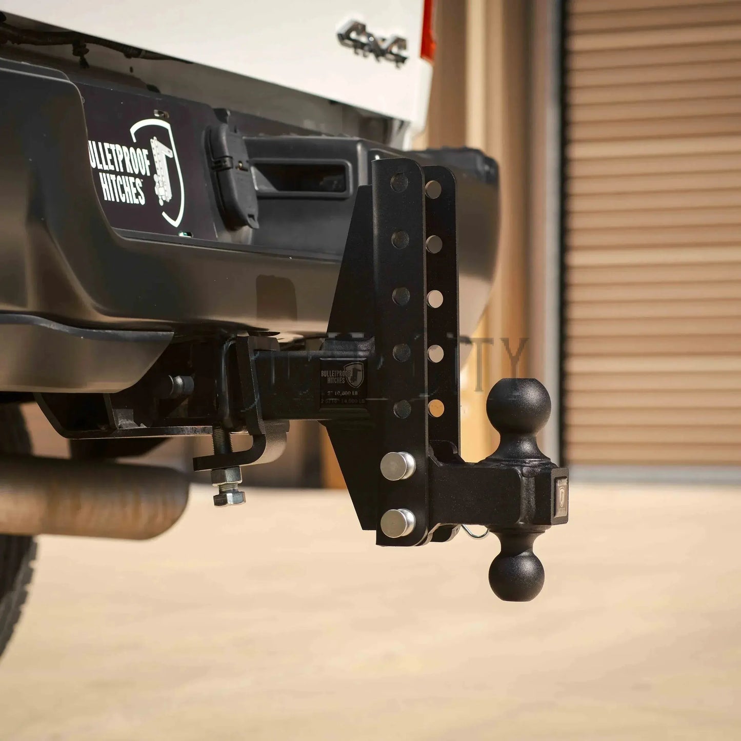 2.5" Medium Duty 4" & 6" Offset Hitch — Bulletproof Hitches Cigarcity Softwash