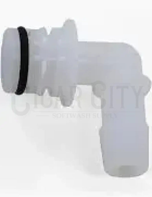 3/4" QA x 1/2" HB Elbow Fitting  Cigarcity Softwash.
