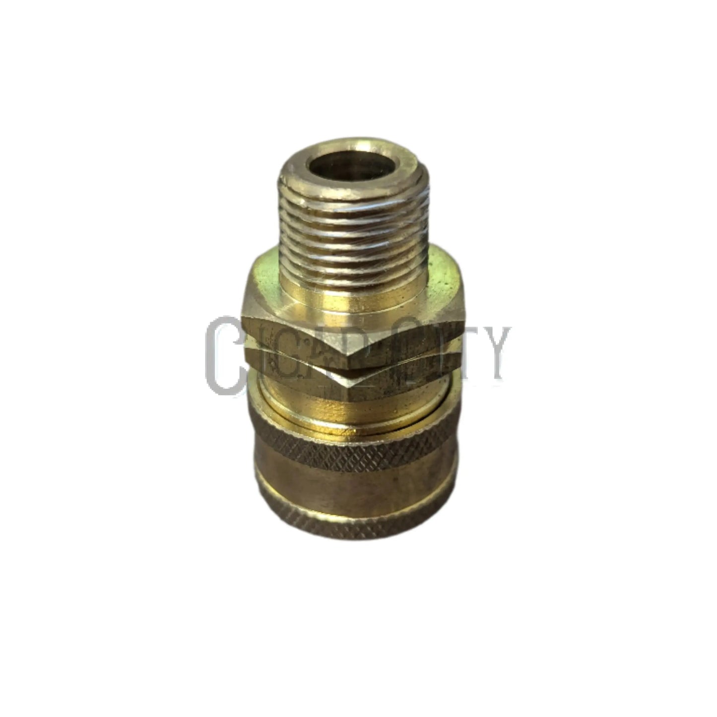 3/8" MPT Quick Connect Socket - Brass Cigarcity Softwash