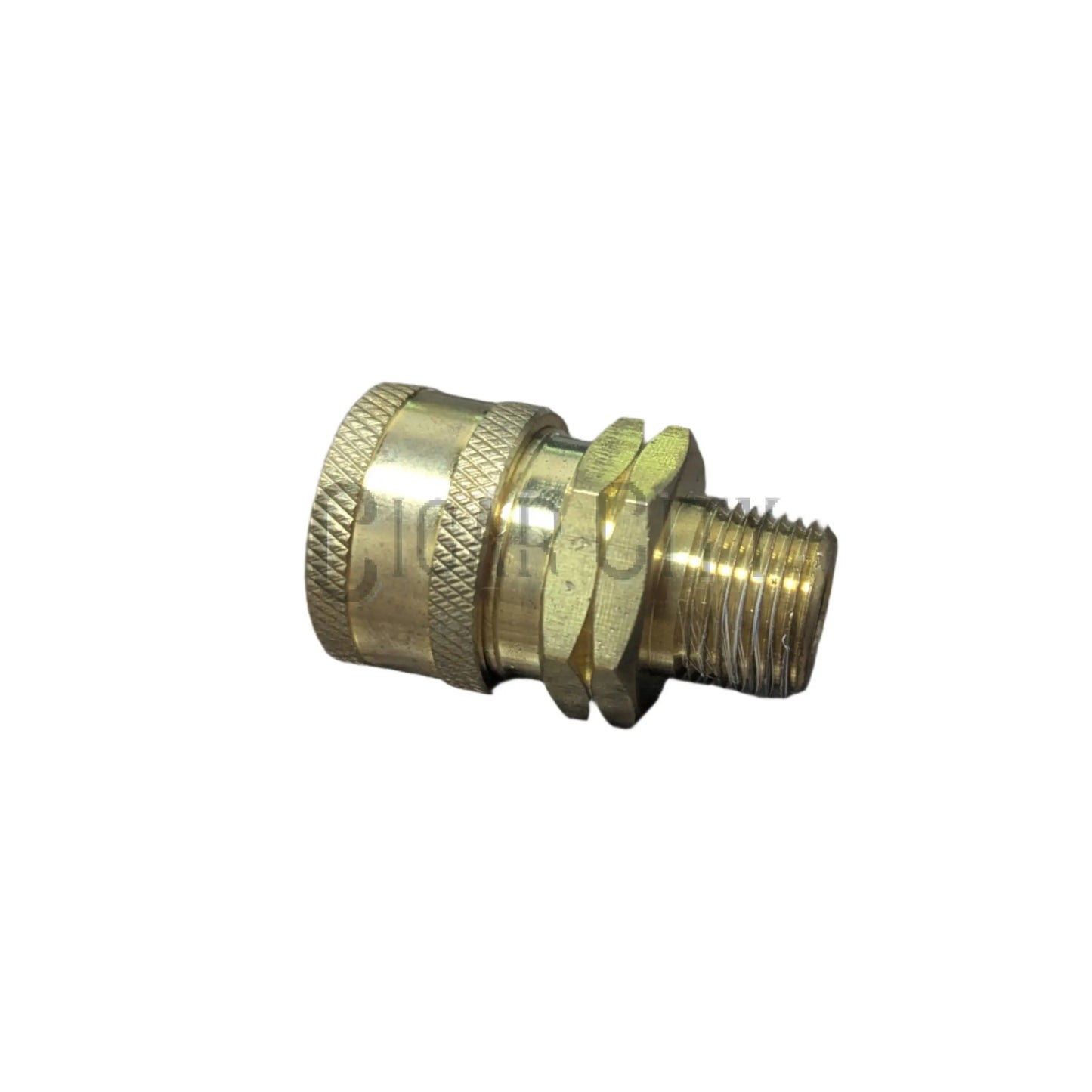 3/8" MPT Quick Connect Socket - Brass Cigarcity Softwash