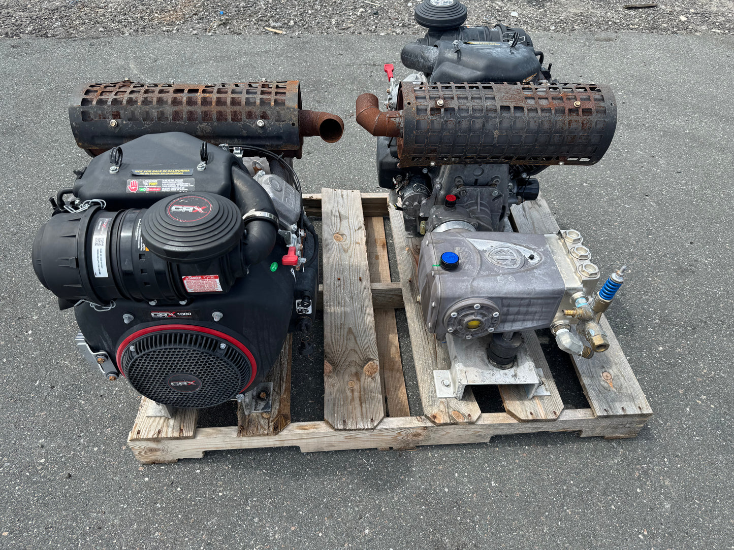 Used CRX 1000 Pressure Washer 17GPM @ 2400psi - Sold As Is