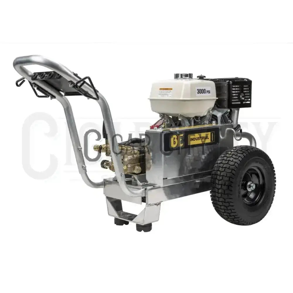 BE 5.0GPM @ 3000psi Belt Drive Gas Pressure Washer with Honda GX390 Engine and Comet Triplex Pump B3013HABC Pressure Washers Cigarcity Softwash.