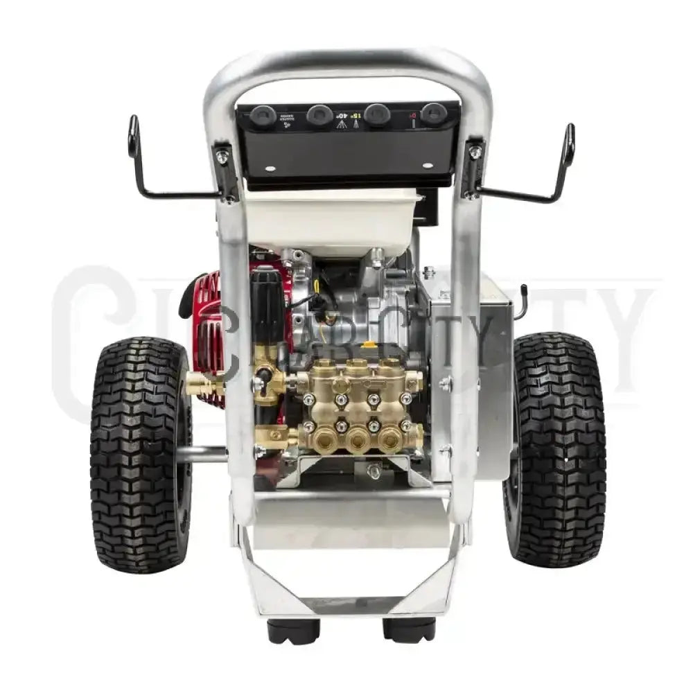 BE 5.0GPM @ 3000psi Belt Drive Gas Pressure Washer with Honda GX390 Engine and Comet Triplex Pump B3013HABC Pressure Washers Cigarcity Softwash.