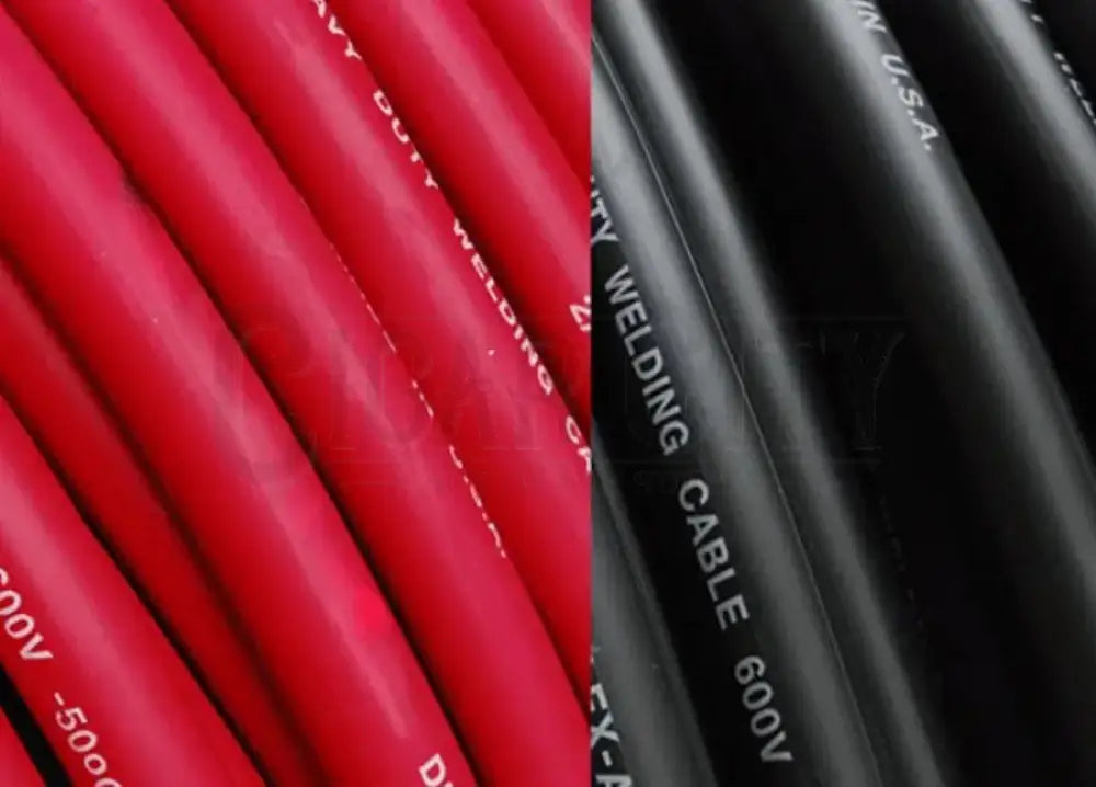 6GA Battery Cable with Lugs (Per Ft) Hardware Cigarcity Softwash.