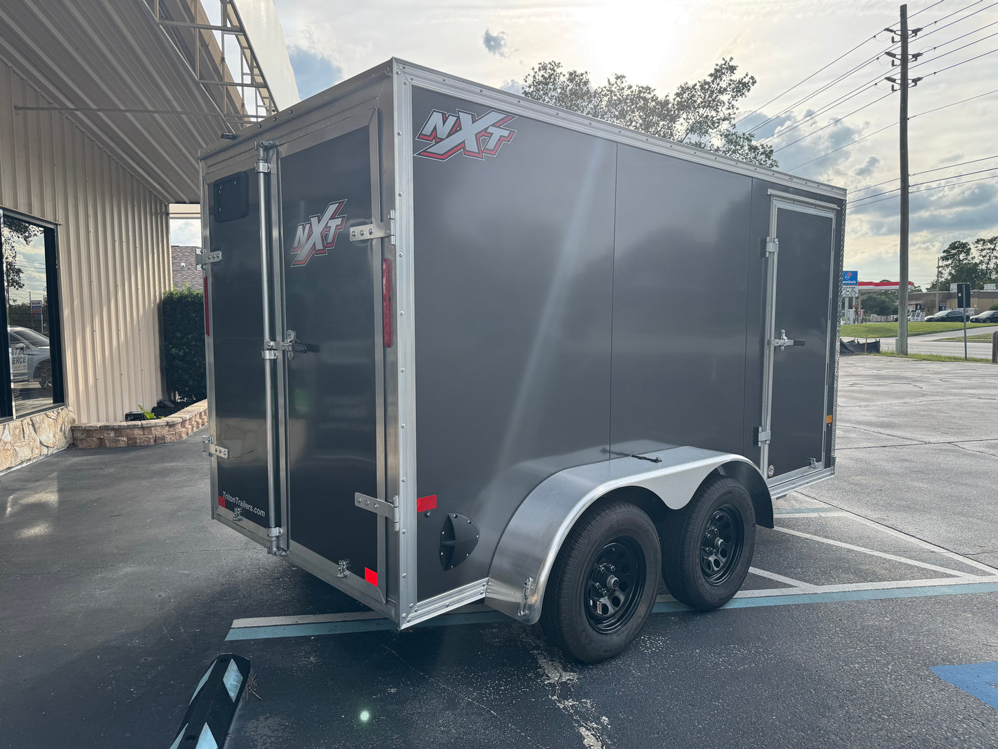 Enclosed 6x12 Pressure & Soft Washing Trailer and RODI Window Cleaning