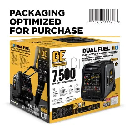 7,500 Watt Digital Inverter Generator Cigarcity Softwash