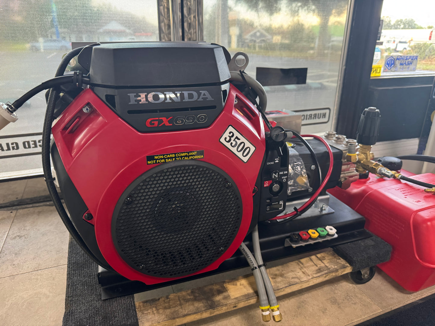 Pressure Pro 8 GPM @ 3500 PSI Pressure Washer – AR/Viper Pump – Model S/VB8035HVEA406 with External Fuel Tank