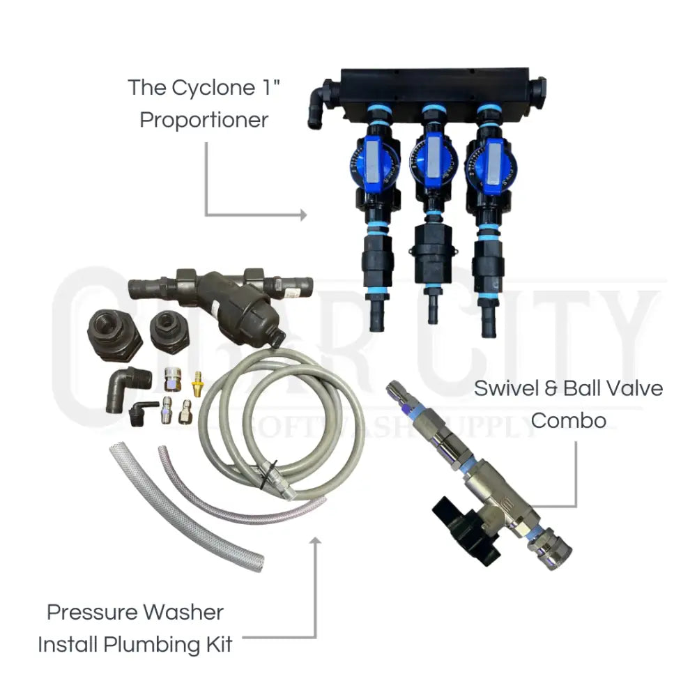 8GPM Build Your Own Rig Kit - Gas Softwash Cigarcity Softwash.