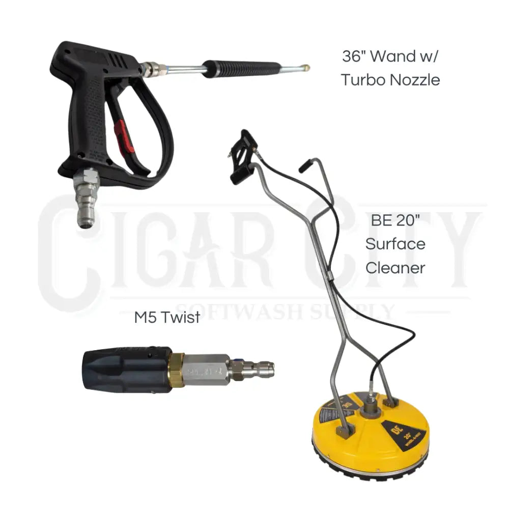 8GPM Build Your Own Rig Kit - Gas Softwash Cigarcity Softwash.