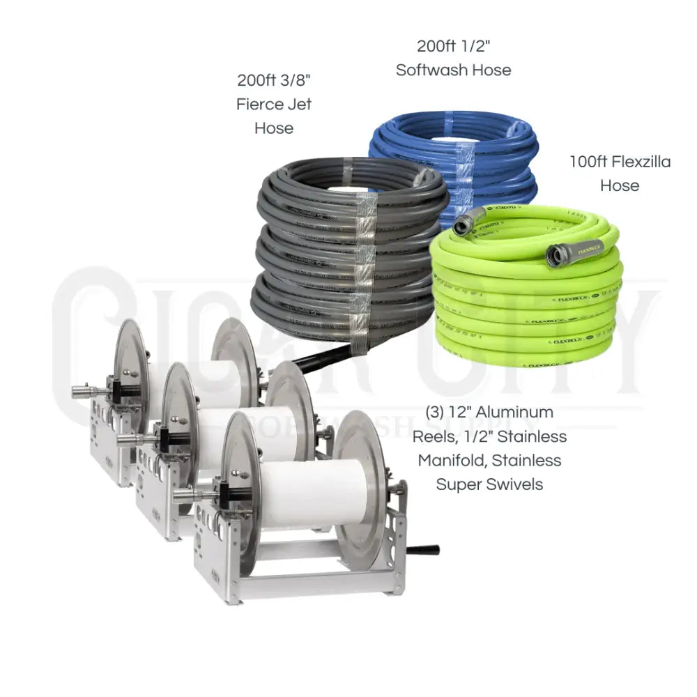 8GPM Build Your Own Rig Kit Ultimate Cigarcity Softwash.