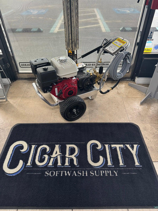BE Scratch & Dent Honda GX390 w/ General TSS1511 Pump 4,200 PSI 4.2 GPM Pressure Washer - B4213HABGS (357458)