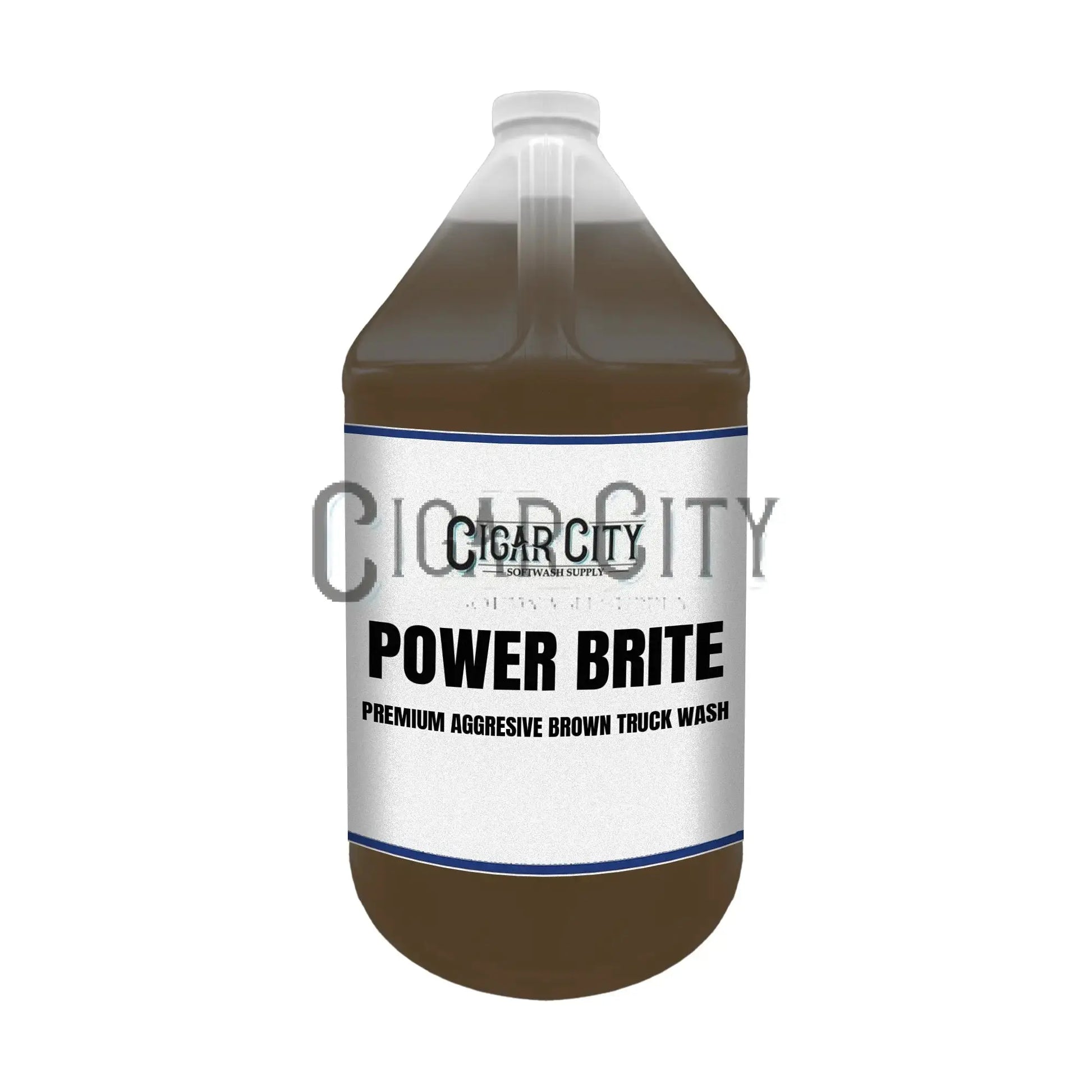 Power Brite Chemicals Cigarcity Softwash.