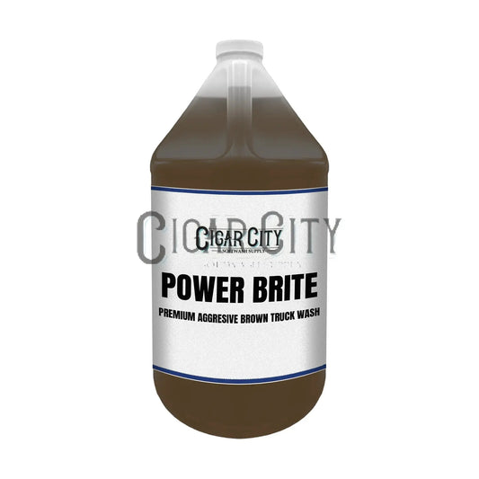 Power Brite Chemicals Cigarcity Softwash.