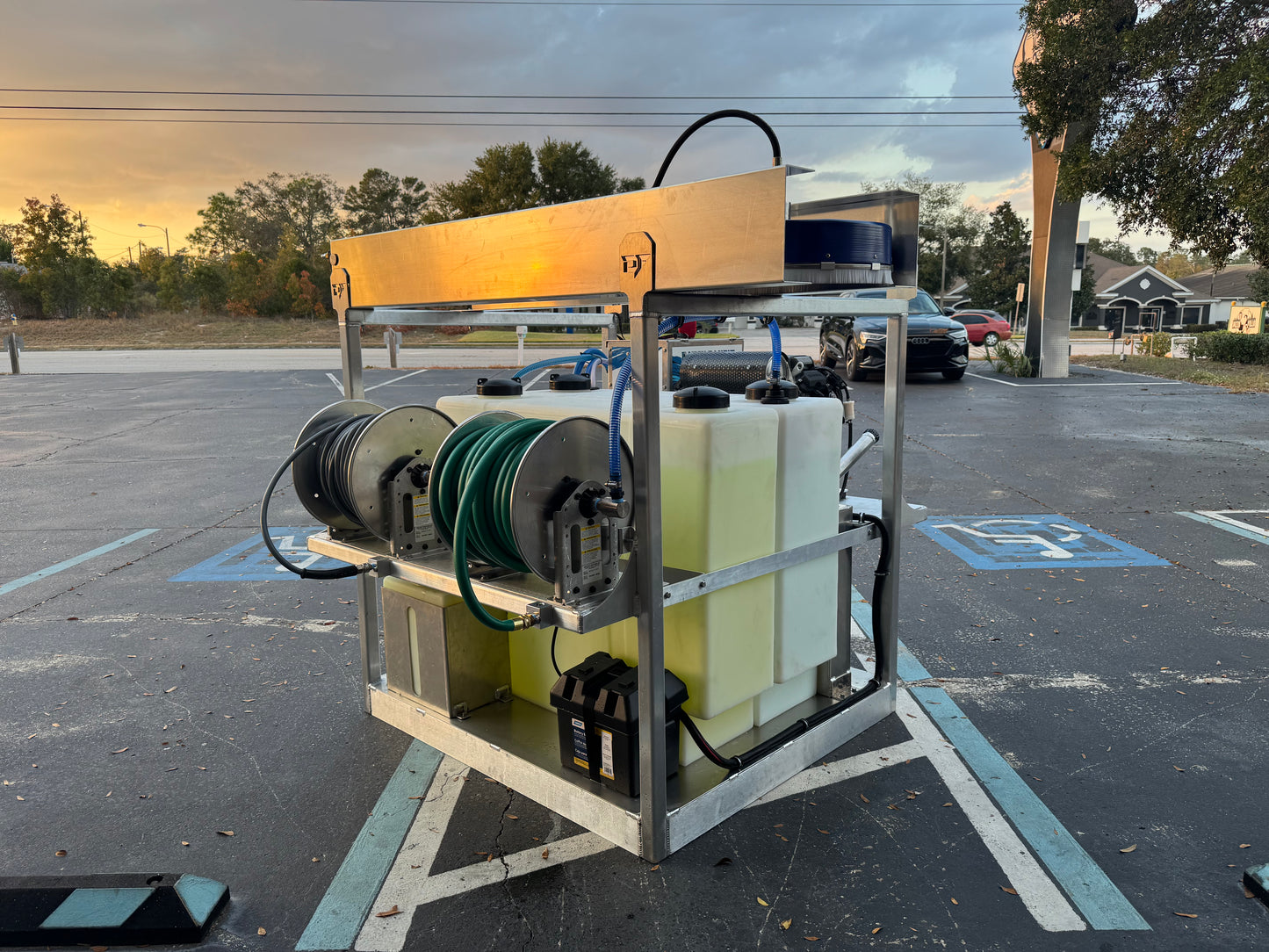 4' Ranger Mini Skid – Professional Softwash & Pressure Washing Skid System