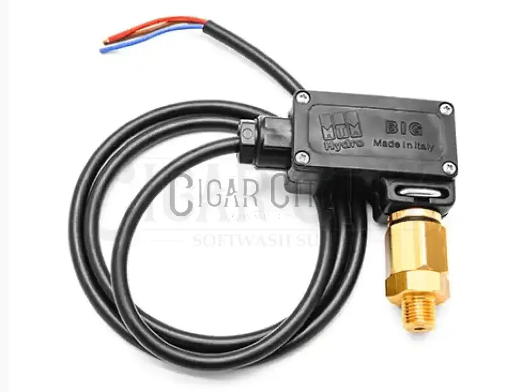 MTM Hydro 3/8" Big Pressure Switch - 580 PSI Cigarcity Softwash.