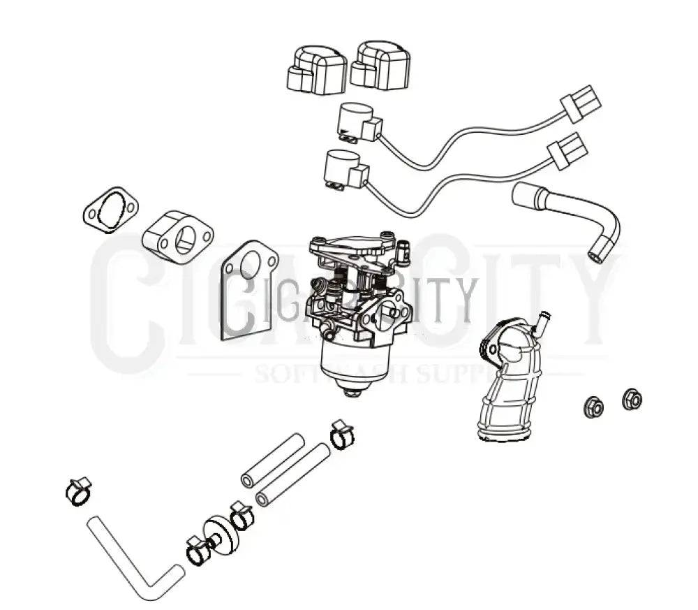 BE Carburetor BE4700id Generator 85.561.054 Cigarcity Softwash.
