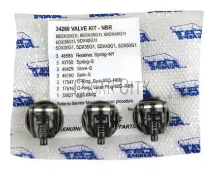 CAT Pumps 34260 NBR Valve Kit For 5DX Series Pumps Kleen-Rite