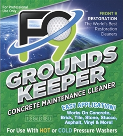 F9 Groundskeeper - 1 Gallon Chemicals Cigarcity Softwash.