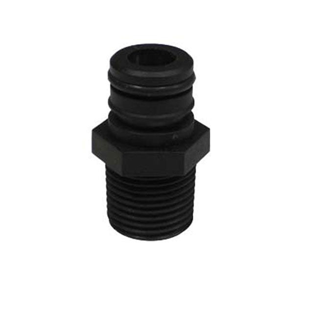 Valley Industries Quick Connect x 3/8 Inch Hose Barb Pump Port Fitting - EF-QC-A38-CSK - Cigarcity Softwash