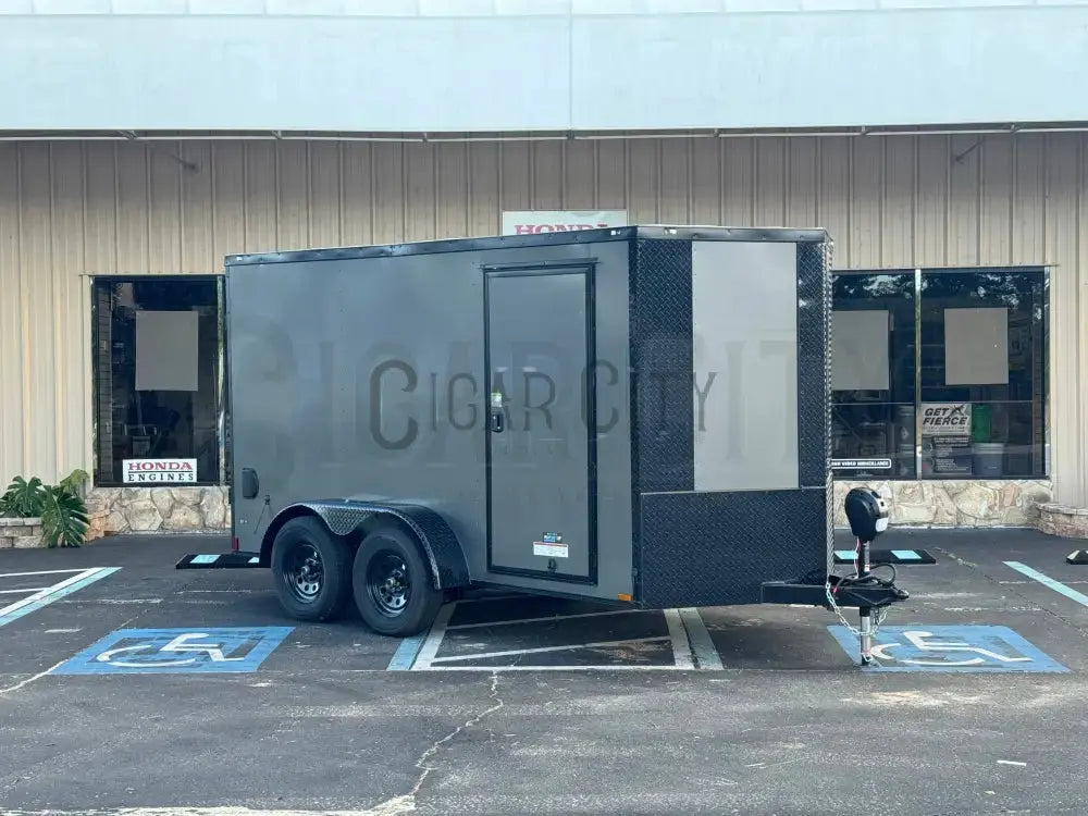 Enclosed 6x12 Pressure & Soft Washing Trailer and RODI Window Cleaning Cigarcity Softwash.