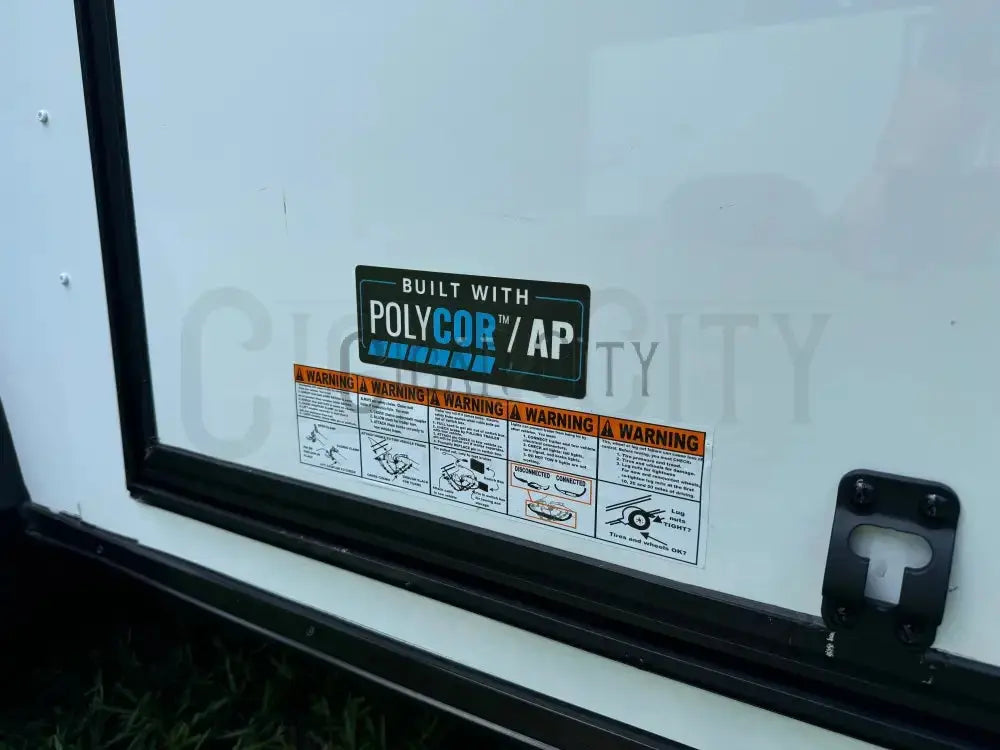 Enclosed 6x12 Pressure & Soft Washing Trailer and RODI Window Cleaning Cigarcity Softwash.