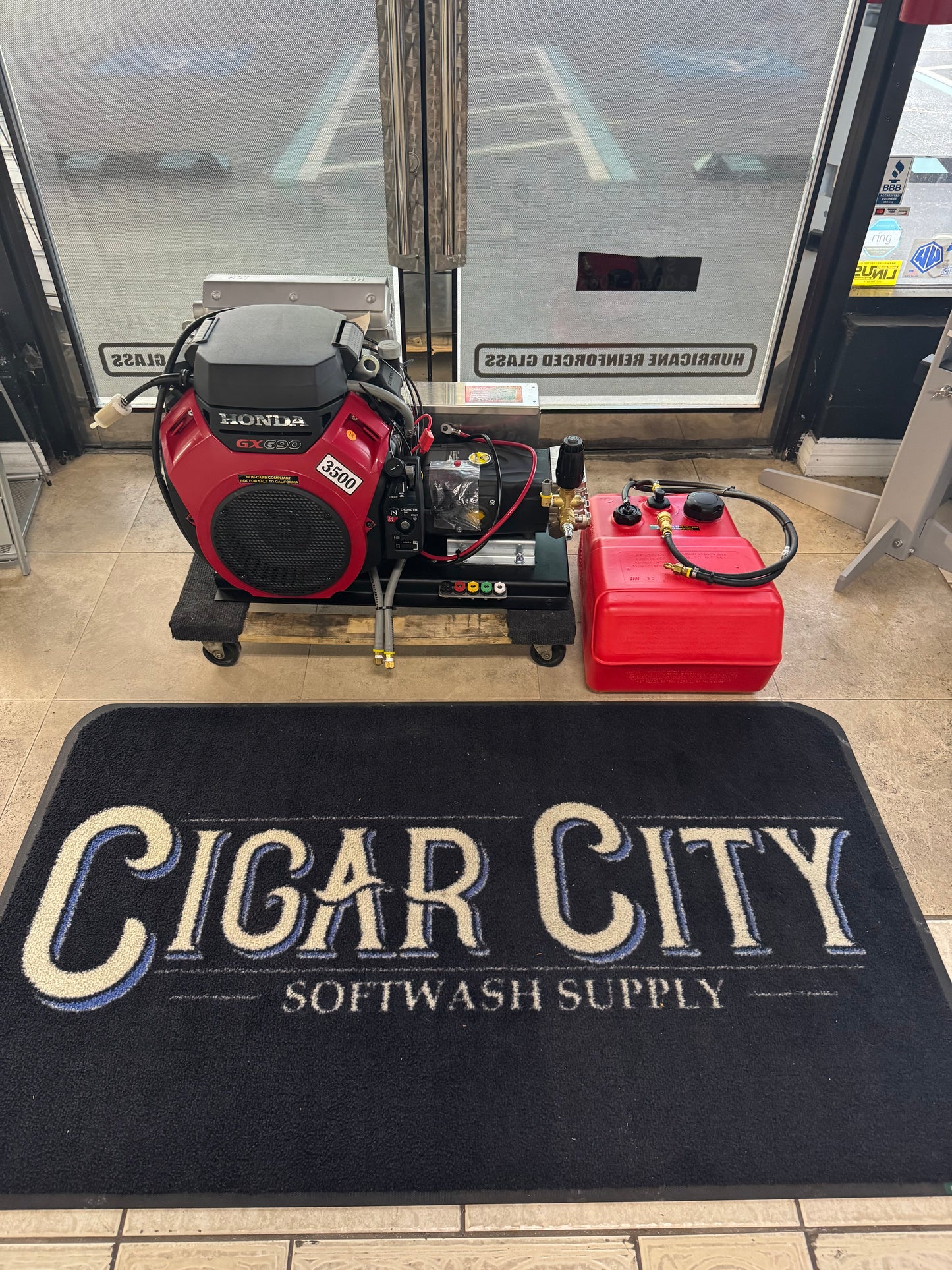 Pressure Pro 8 GPM @ 3500 PSI Pressure Washer – AR/Viper Pump – Model S/VB8035HVEA406 with External Fuel Tank