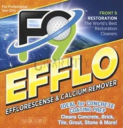 F9 Efflorescence and Calcium Remover - 5 Gallon Chemicals Cigarcity Softwash.