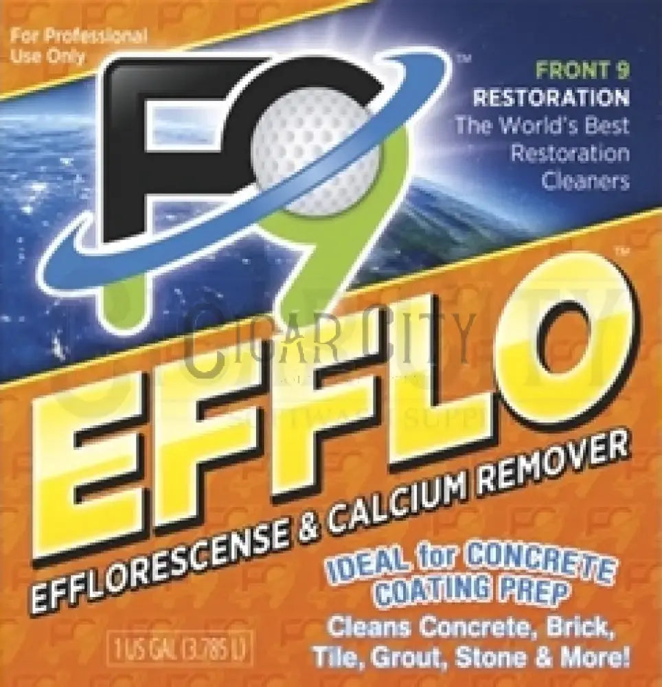 F9 Efflorescence and Calcium Remover - 1 Gallon Chemicals Cigarcity Softwash.