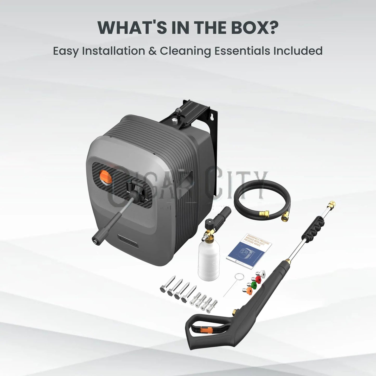 Grandfalls Retractable Pressure Washer G20 PRO Giraffe Tools