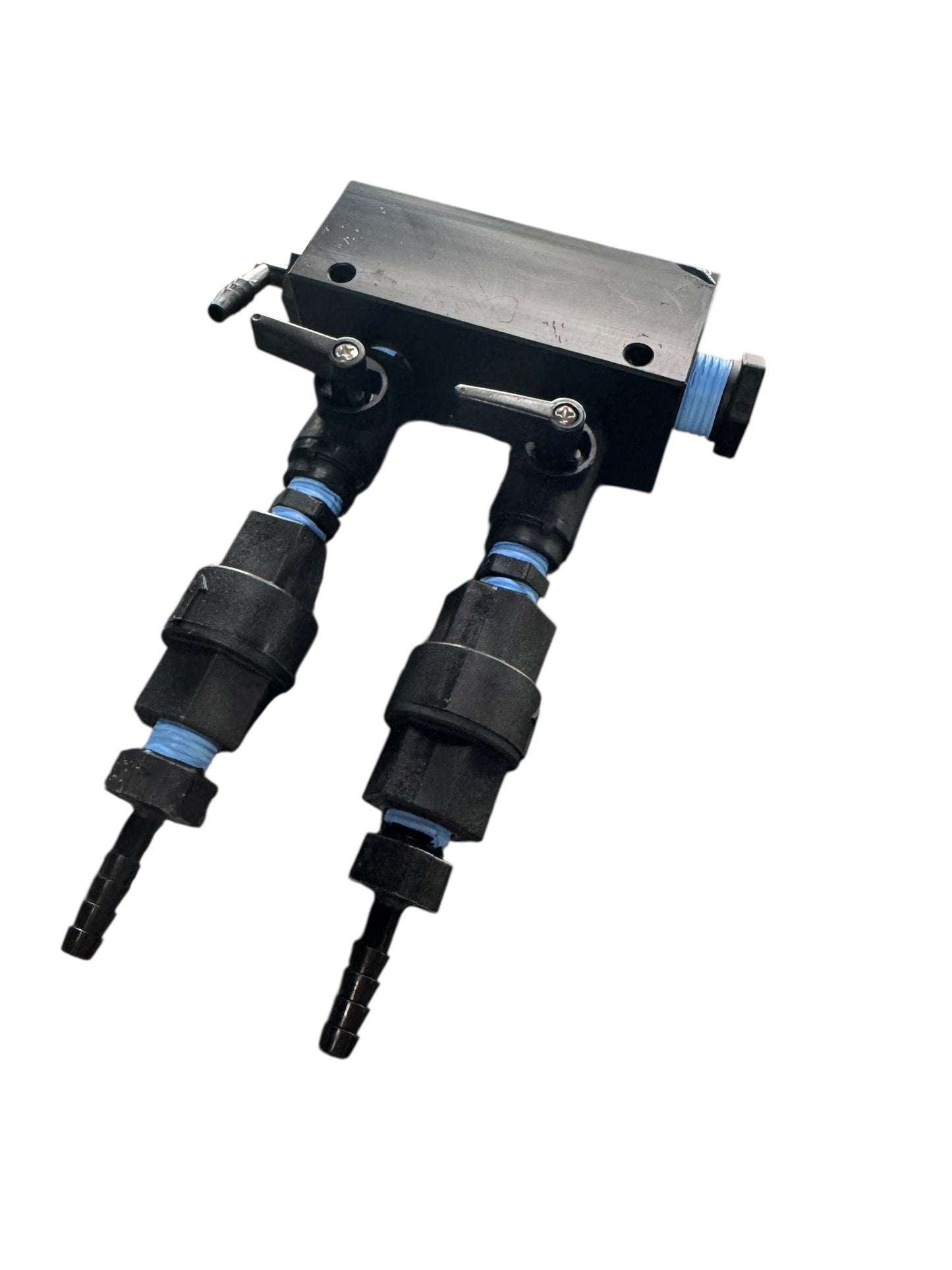 2-Port Downstream Soap Selector Injector Manifold – Dual Chemical Selector for Softwash & Pressure Washing