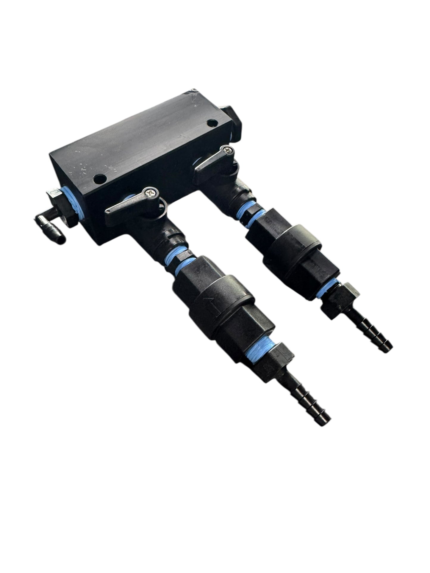 2-Port Downstream Soap Selector Injector Manifold – Dual Chemical Selector for Softwash & Pressure Washing